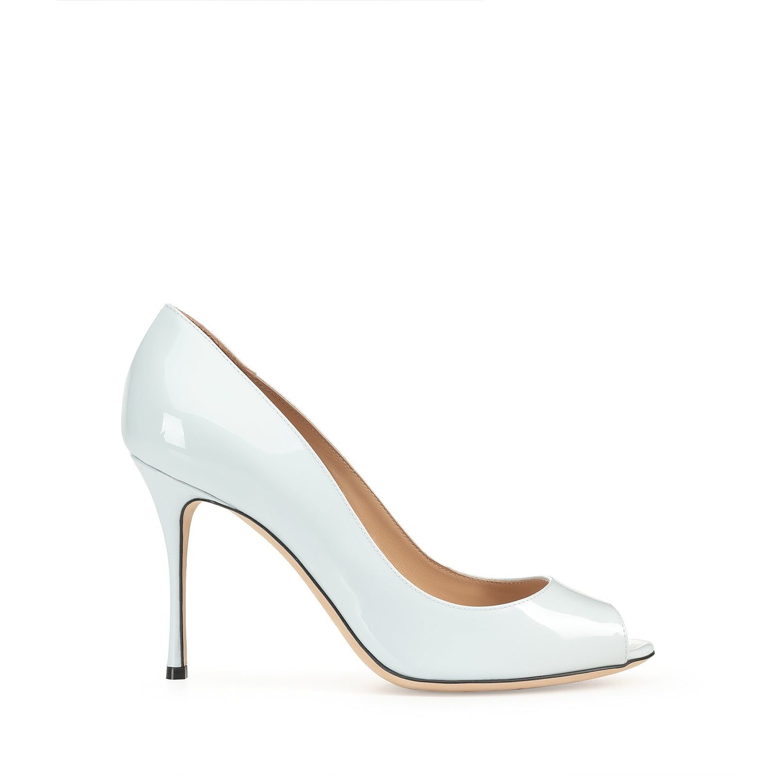 Escarpins Godiva Blunt New 90 en cuir - Cloud