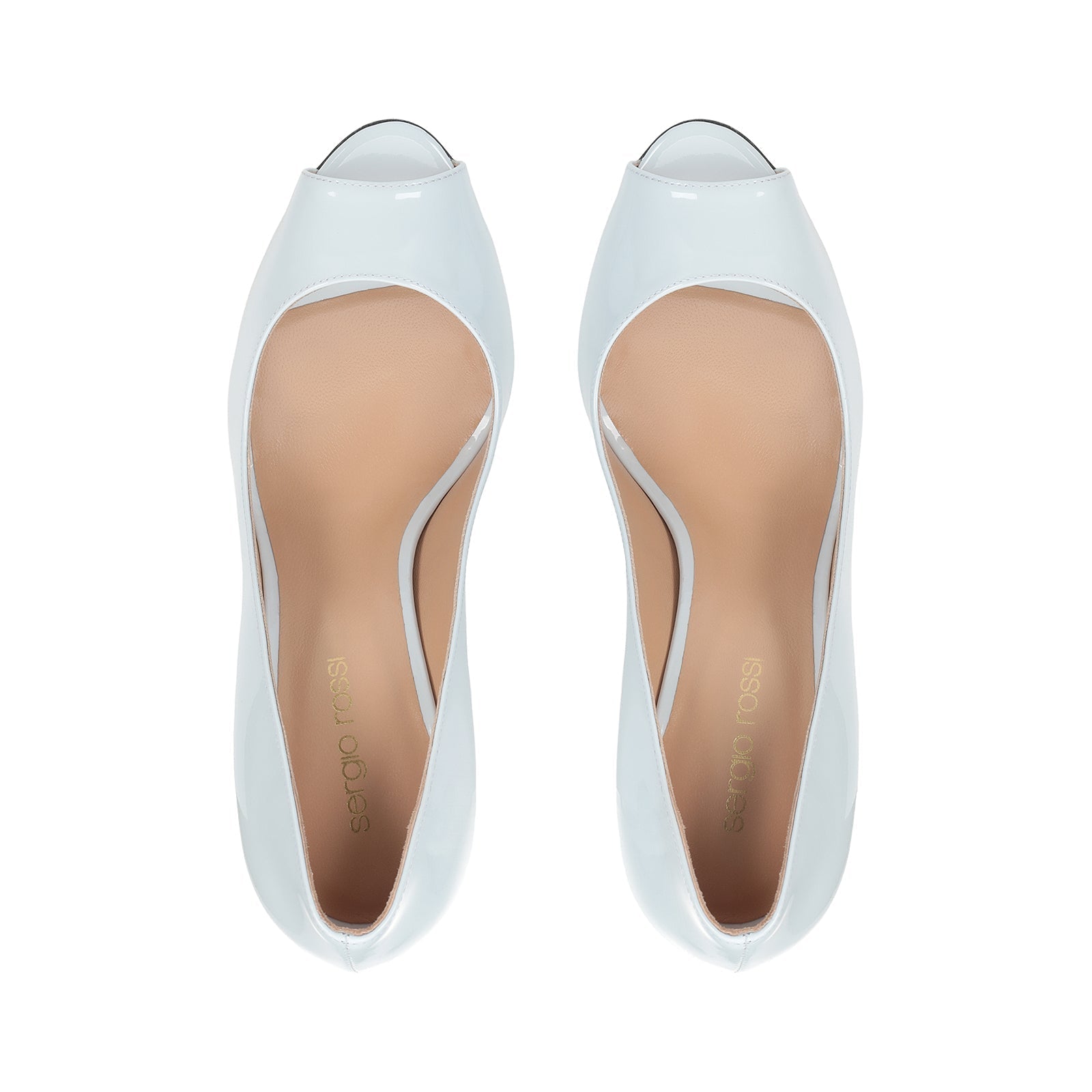Escarpins Godiva Blunt New 90 en cuir - Cloud