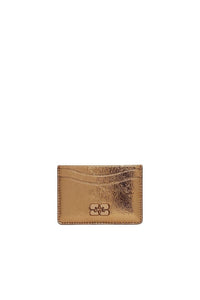 Porte-cartes Bou en cuir - Bronze