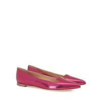 Ballerines Godiva en cuir - Lampone