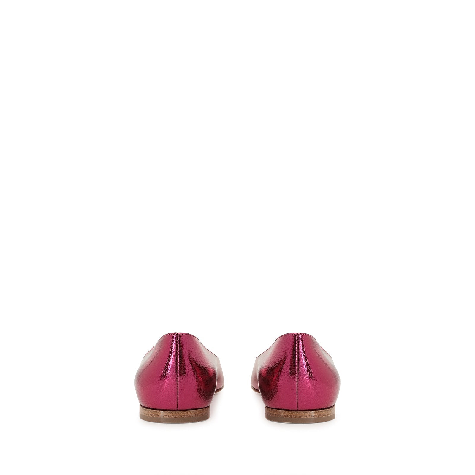 Ballerines Godiva en cuir - Lampone
