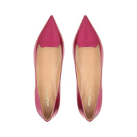 Ballerines Godiva en cuir - Lampone