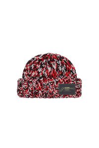 Bonnet tricoté en laine - Racing Red