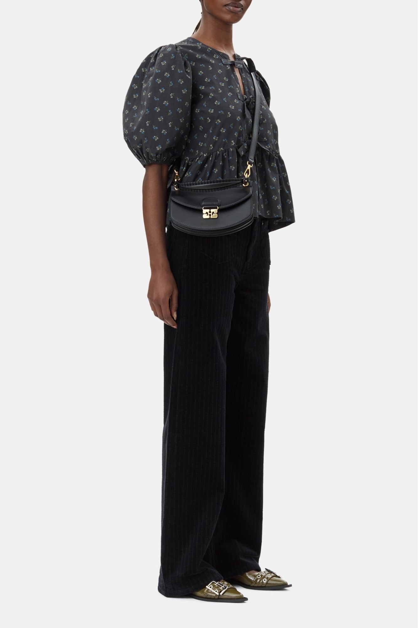 Mini sac ApoG en cuir - Black