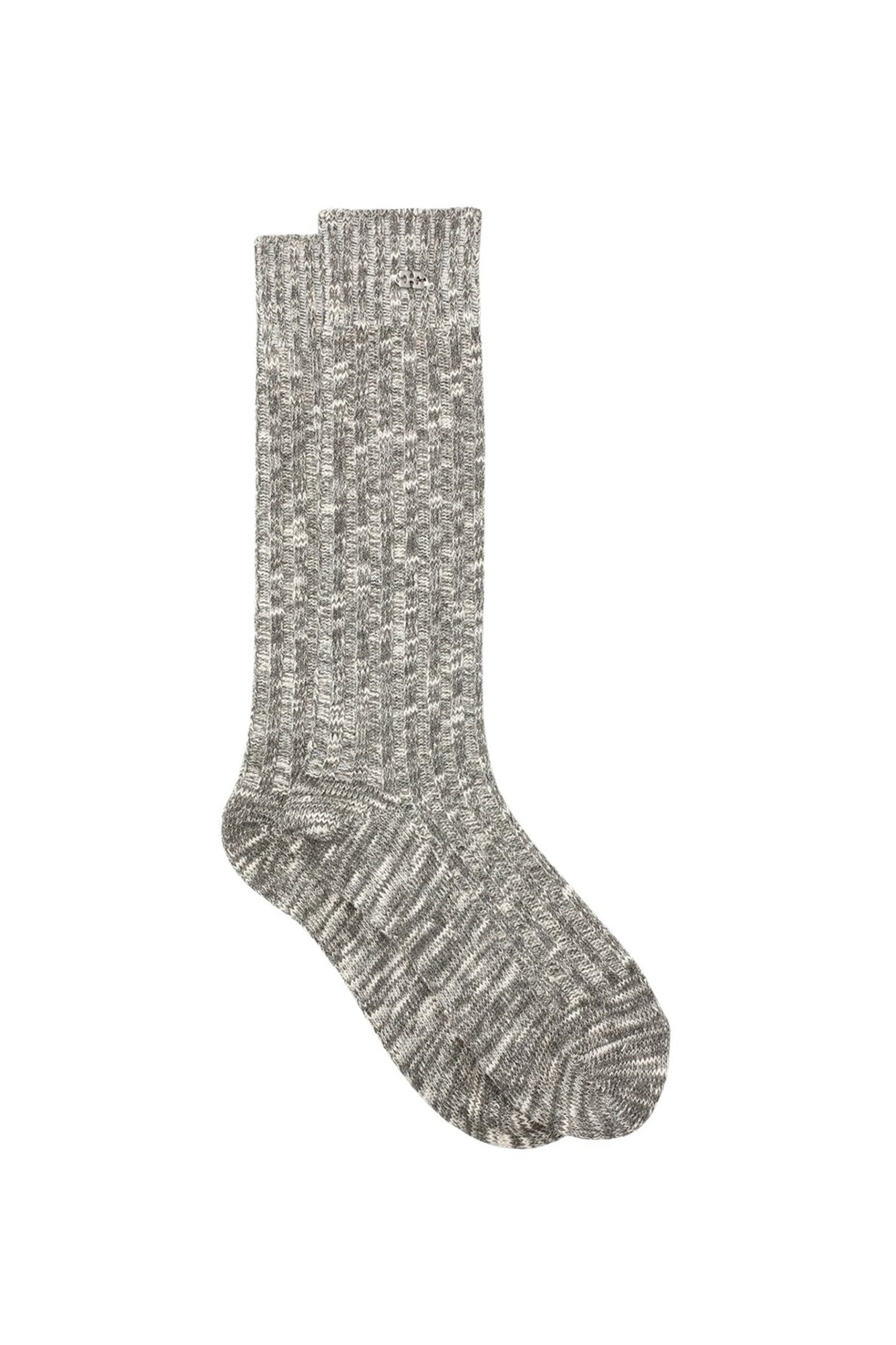 Chaussettes épais en coton - Ebony Melange