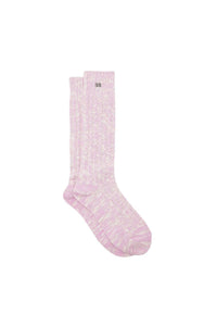 Chaussettes épaisses en coton - Pink Lavender
