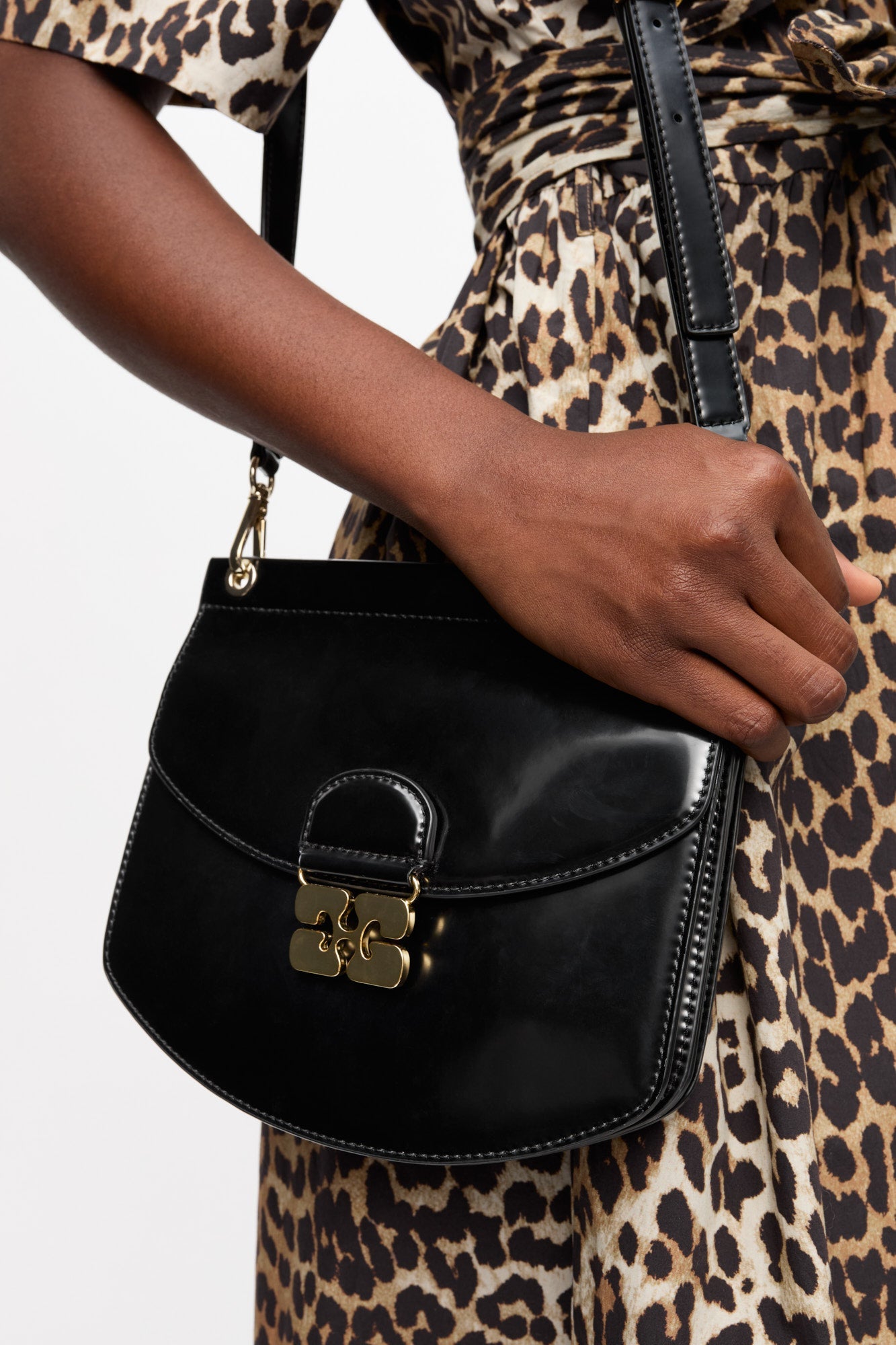 Mini sac ApoG en cuir - Black