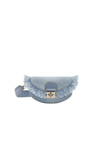 Portefeuille à bandoulière ApoG en denim - Faded Denim