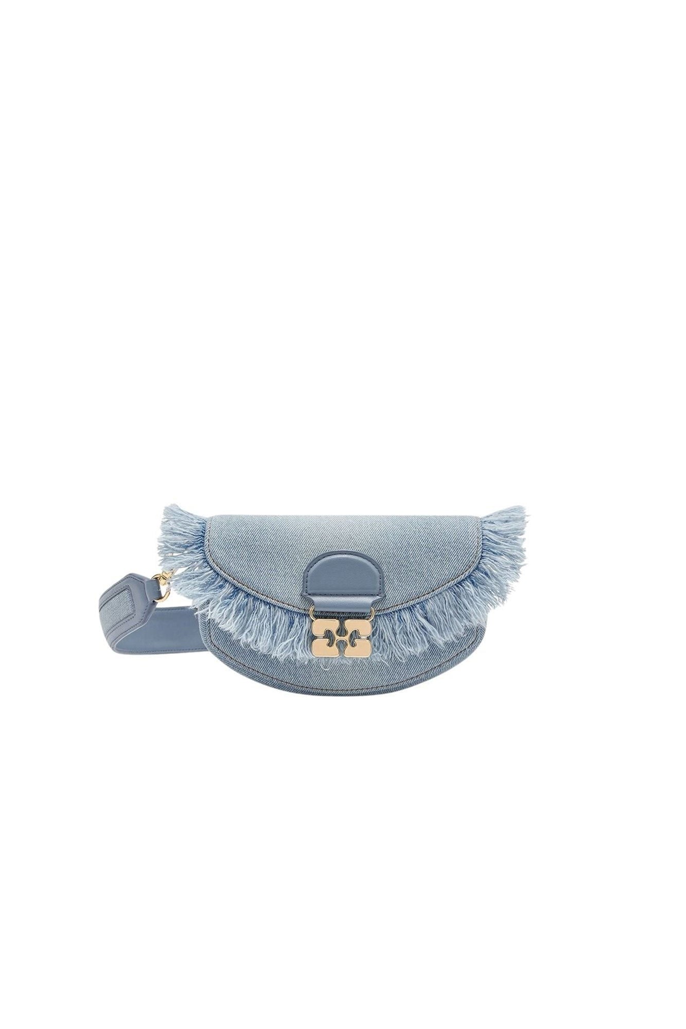 Portefeuille à bandoulière ApoG en denim - Faded Denim