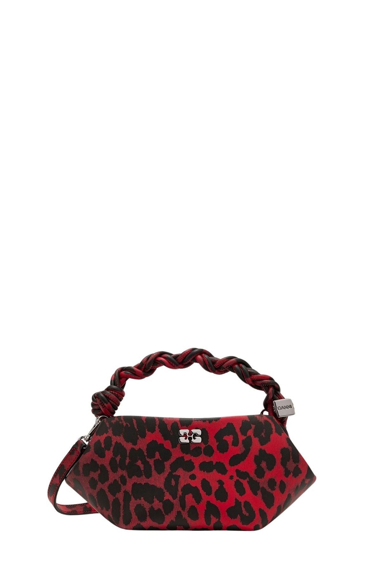 Mini sac Bou à imprimé animal en cuir - Racing Red