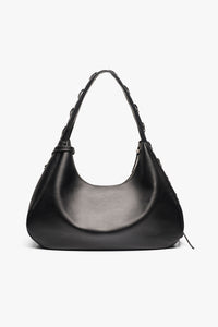 Sac Hobo XXL en cuir - Black