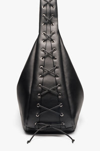 Sac Hobo XXL en cuir - Black
