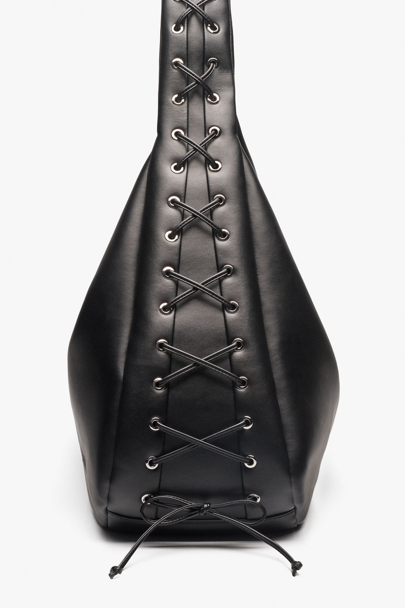 Sac Hobo XXL en cuir - Black