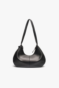 Sac Hobo en cuir - Black
