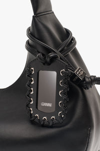 Sac Hobo en cuir - Black