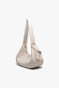 Sac Hobo en cuir - Egret