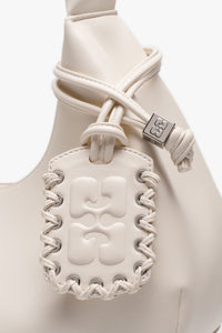 Sac Hobo en cuir - Egret