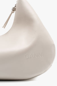 Sac Hobo en cuir - Egret
