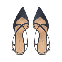 Slingback Bon Ton 75 - Indigo