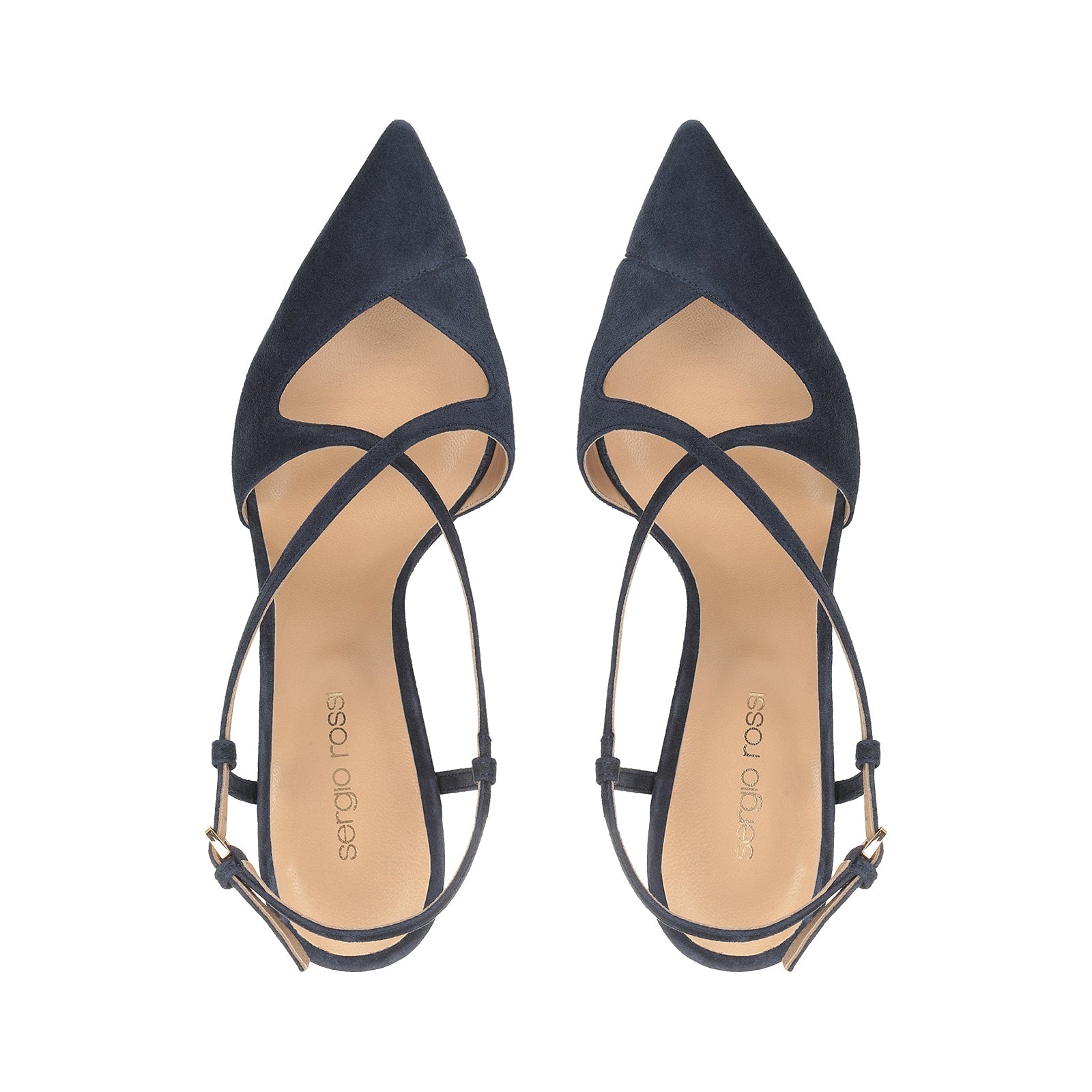Slingback Bon Ton 75 - Indigo