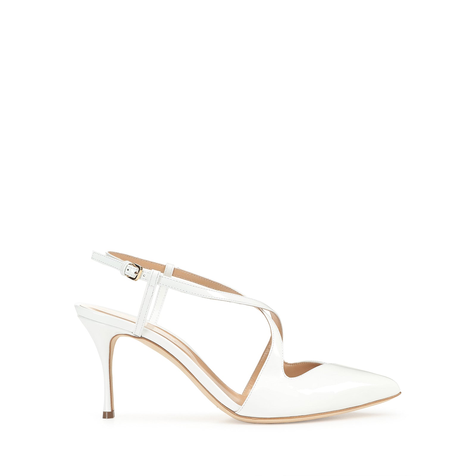 Slingback Bon Ton 75 - Bianco