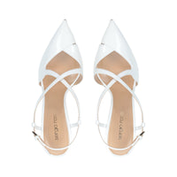 Slingback Bon Ton 75 - Bianco