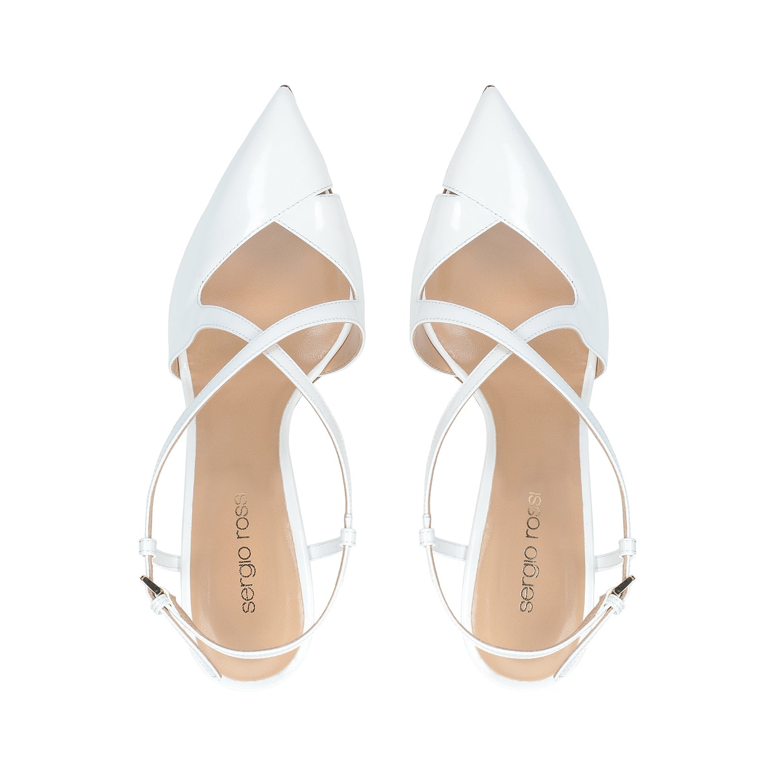 Slingback Bon Ton 75 - Bianco