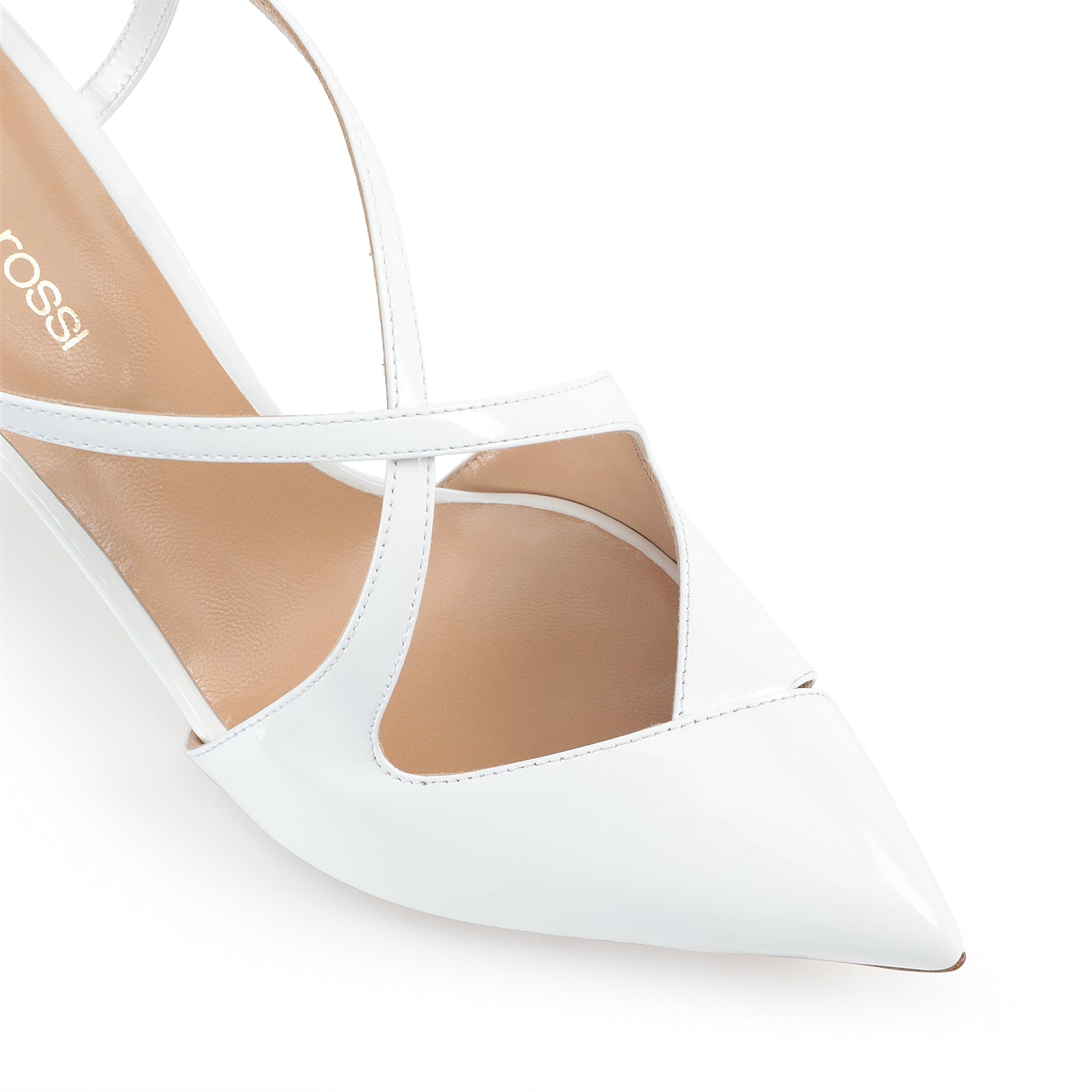 Slingback Bon Ton 75 - Bianco