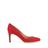 Escarpins Madame 75 en daim - Deep Red