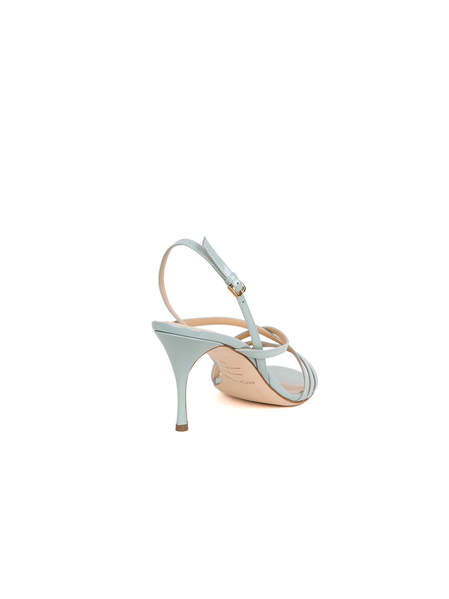 Sandales à talons Bon Ton 75 en cuir - Lichene