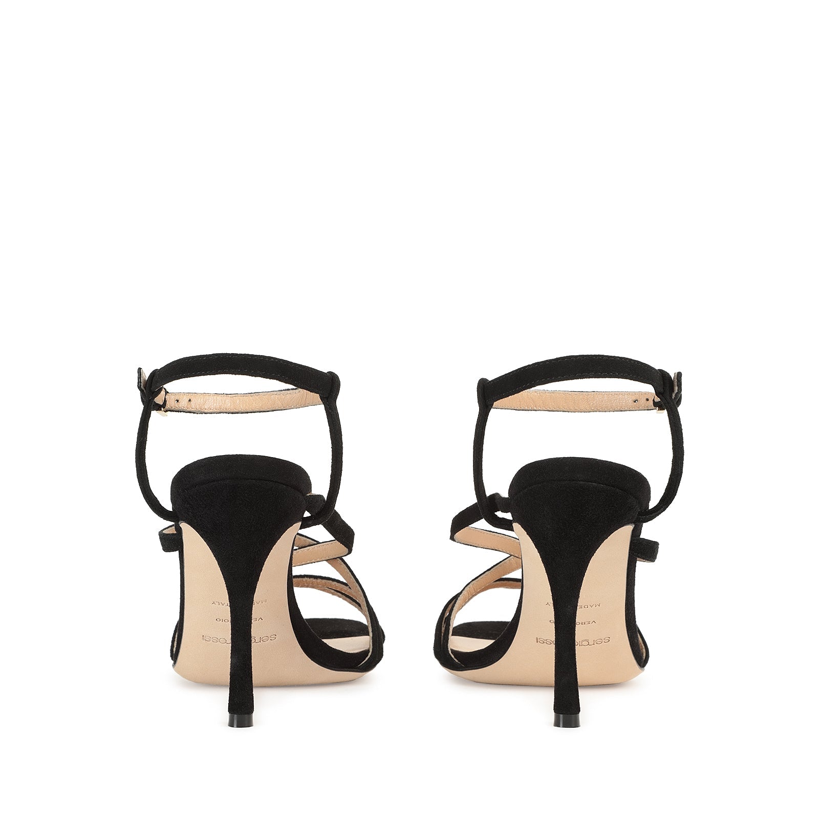Sandales à talons Bon Ton 90 - Noir