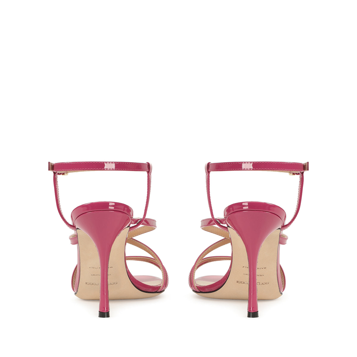 SANDALES EN CUIR VERNI BON TON AM