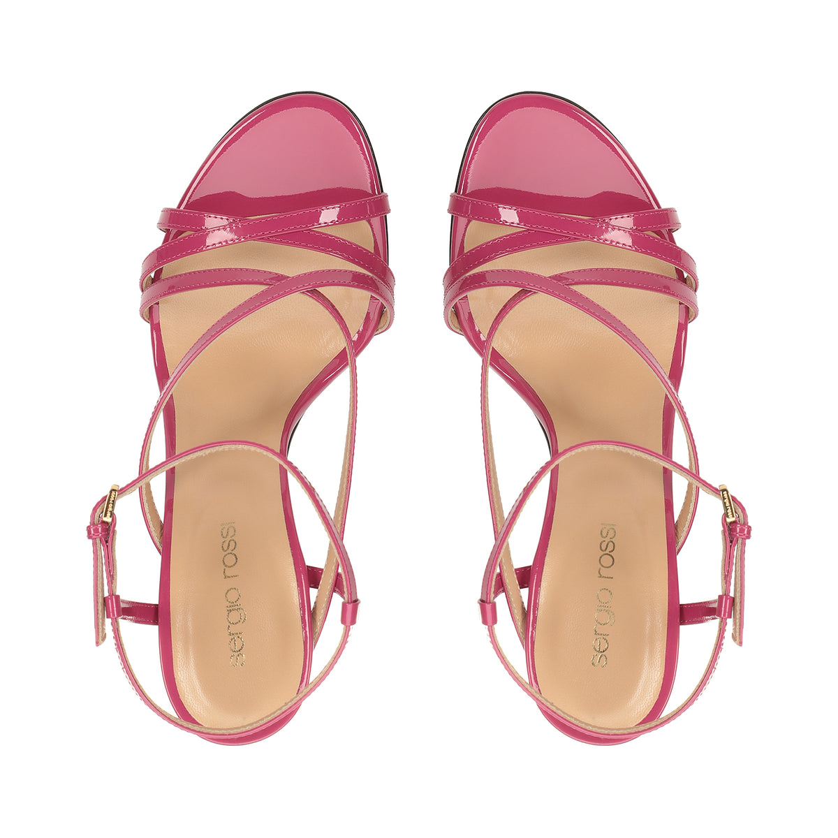 SANDALES EN CUIR VERNI BON TON AM