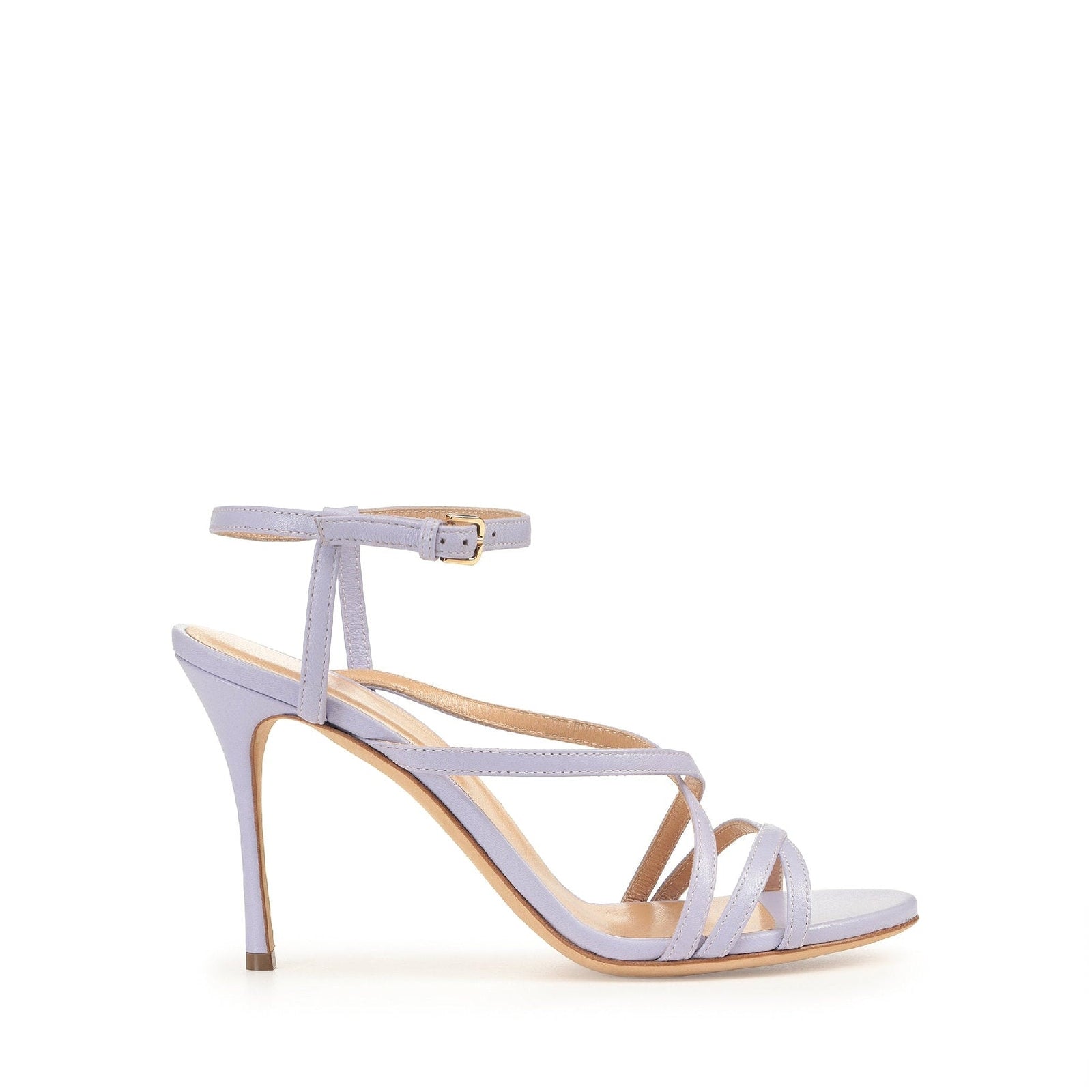 Sandales Bon Ton 90 en cuir - Wisteria