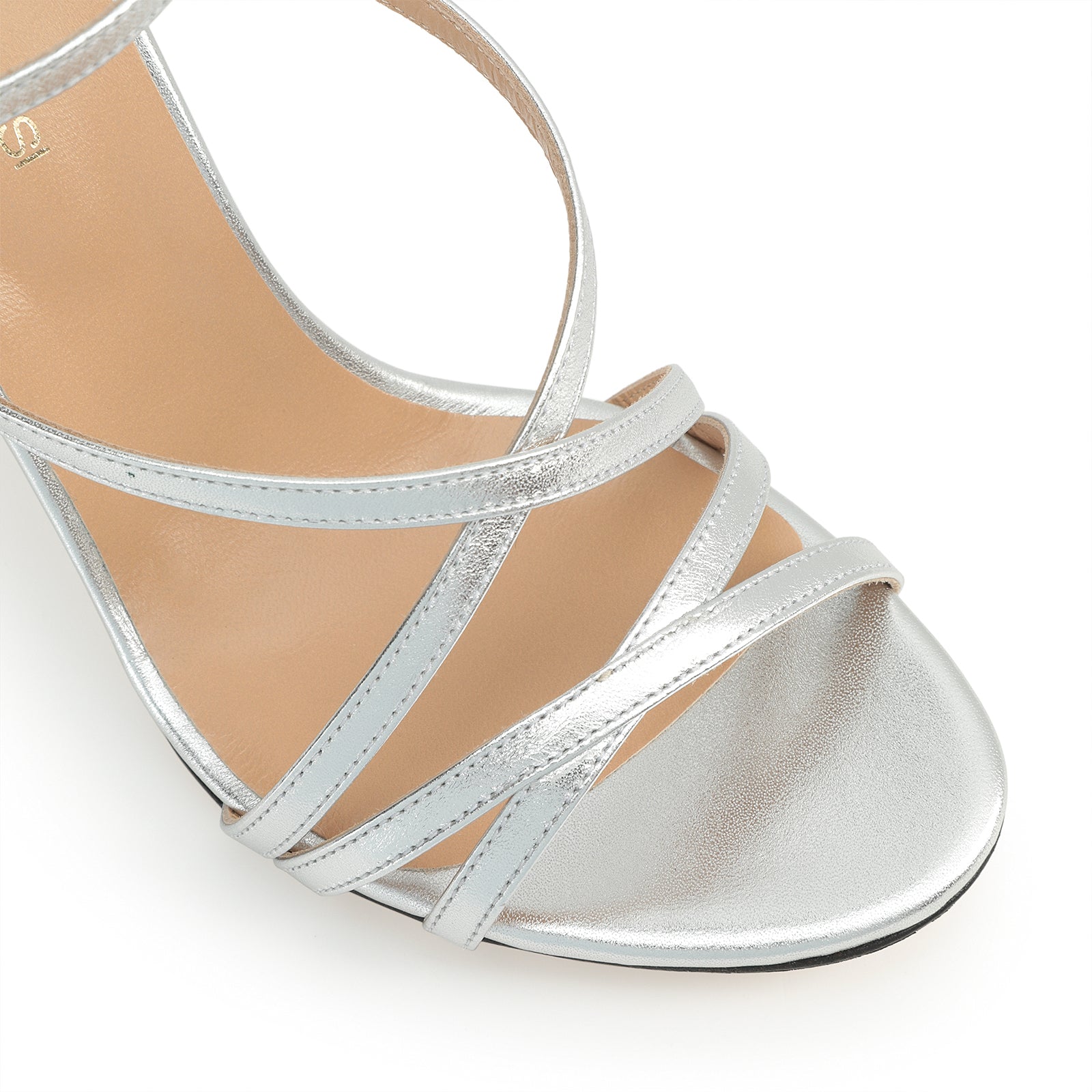 195€   Sandales à talons Bon Ton 90 - Silver
