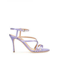 Sandales Bon Ton 90 en soie - Wisteria