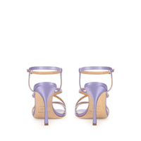 Sandales Bon Ton 90 en soie - Wisteria