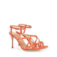 Sandales à talons Bon Ton 90 - Mandarine