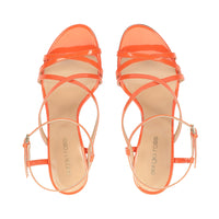 Sandales à talons Bon Ton 90 - Mandarine
