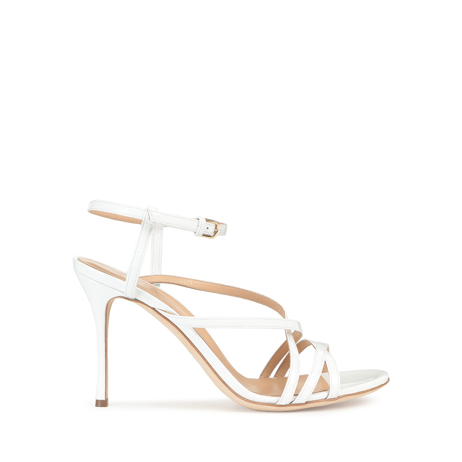245€   Sandales à talons Bon Ton 90 - Bianco