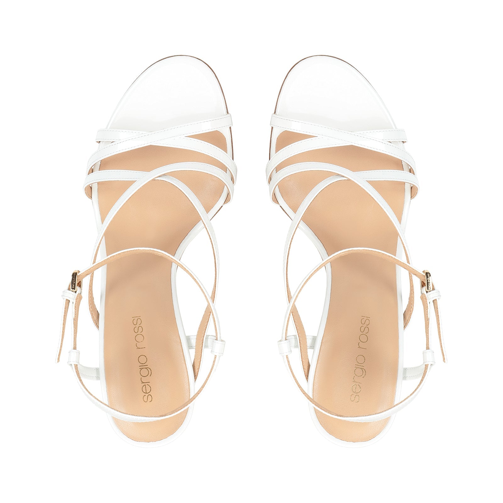 245€   Sandales à talons Bon Ton 90 - Bianco