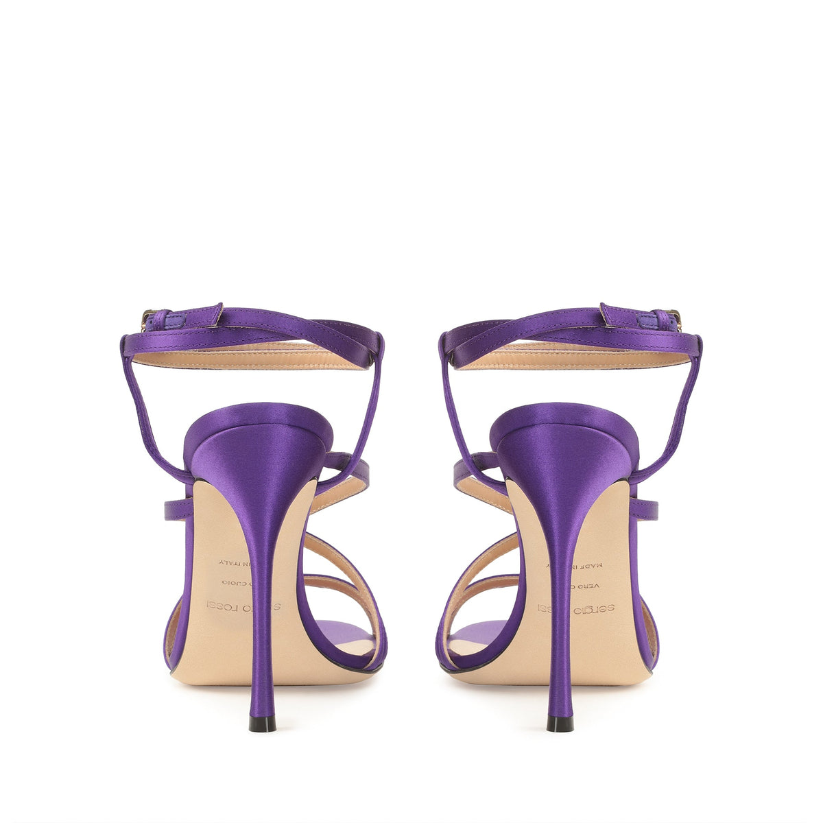 SANDALES EN SATIN BON TON AM