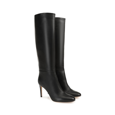 Madame 90 heeled boots - Nero intense