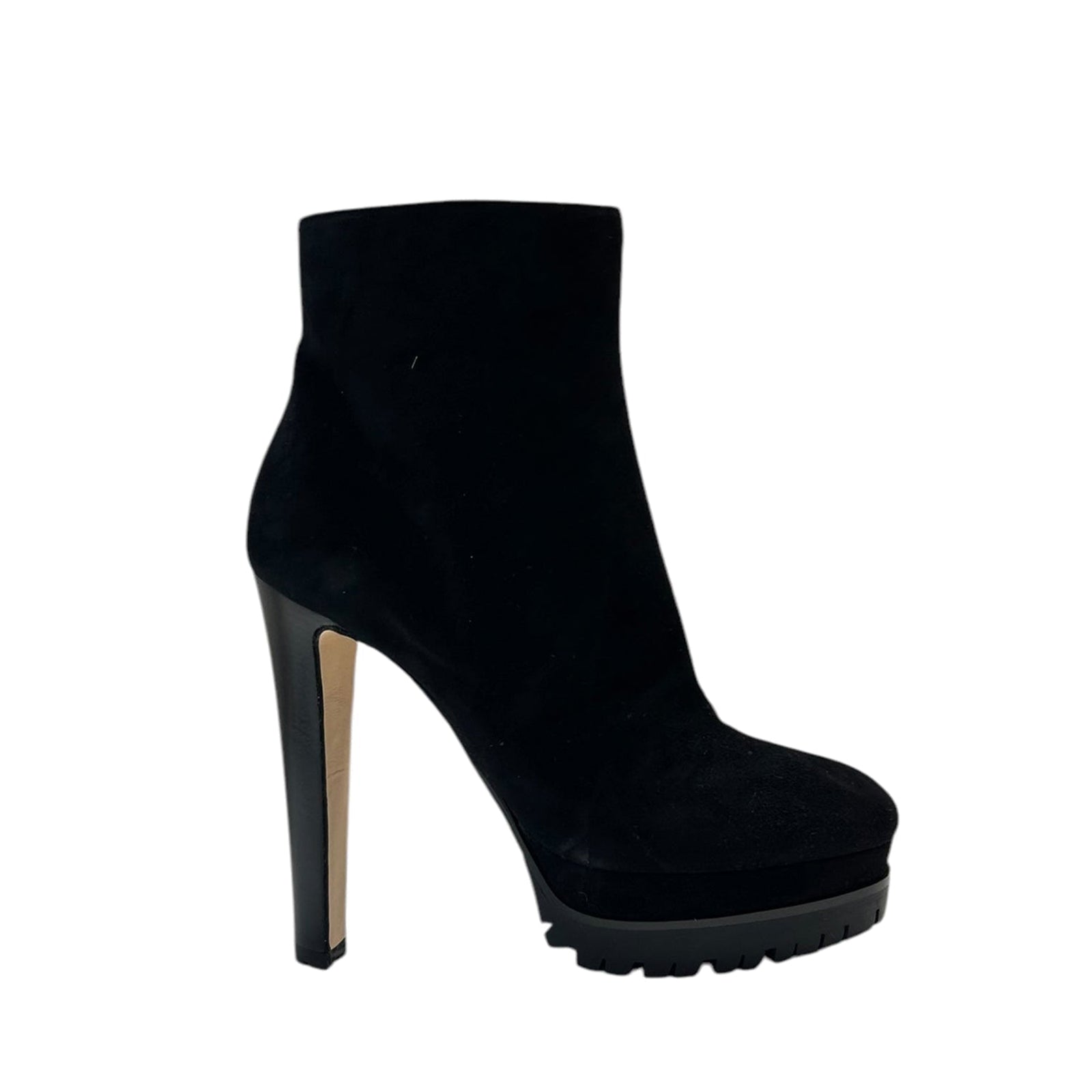 130 suede boots - Nero