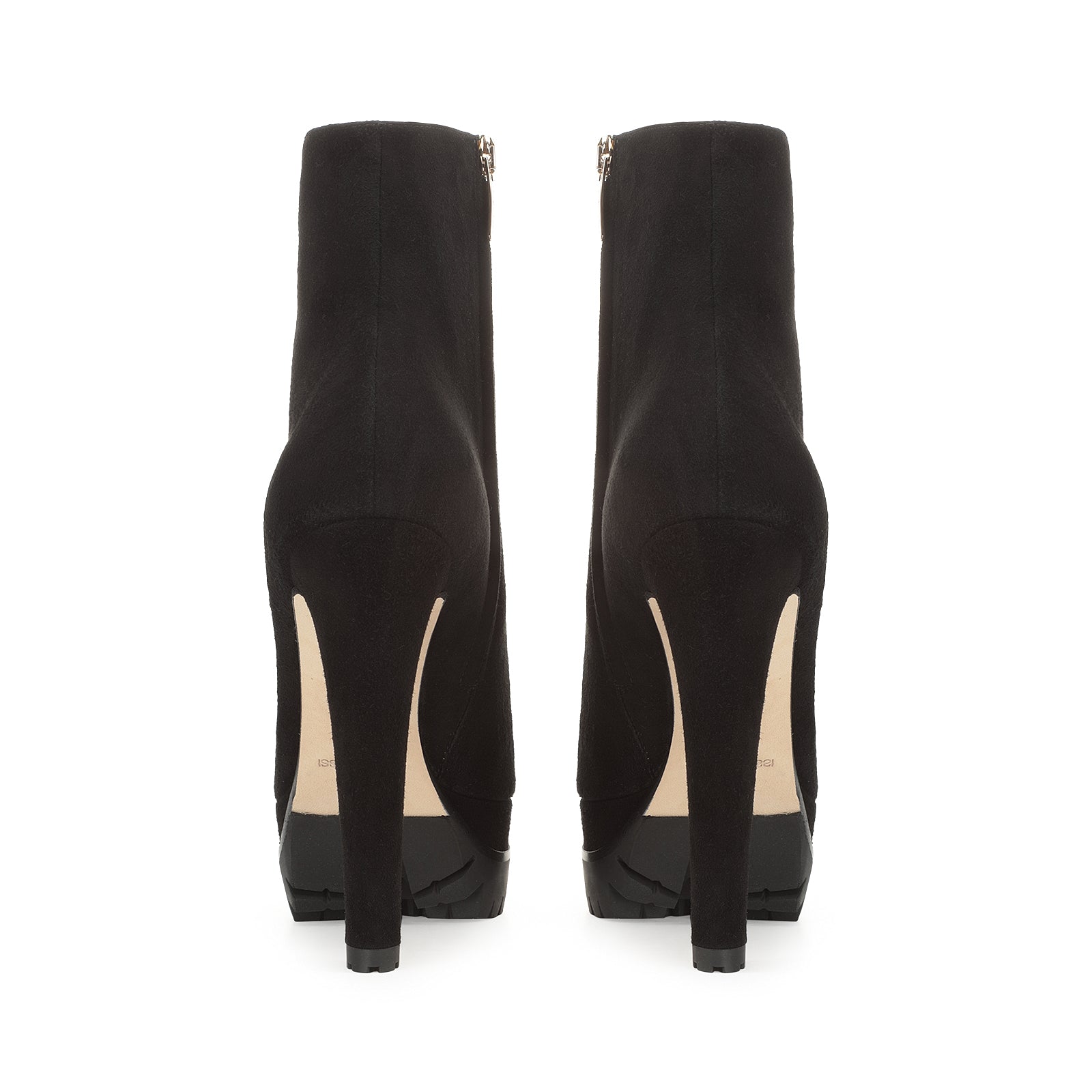 Bottines Shana 90 en daim - Nero