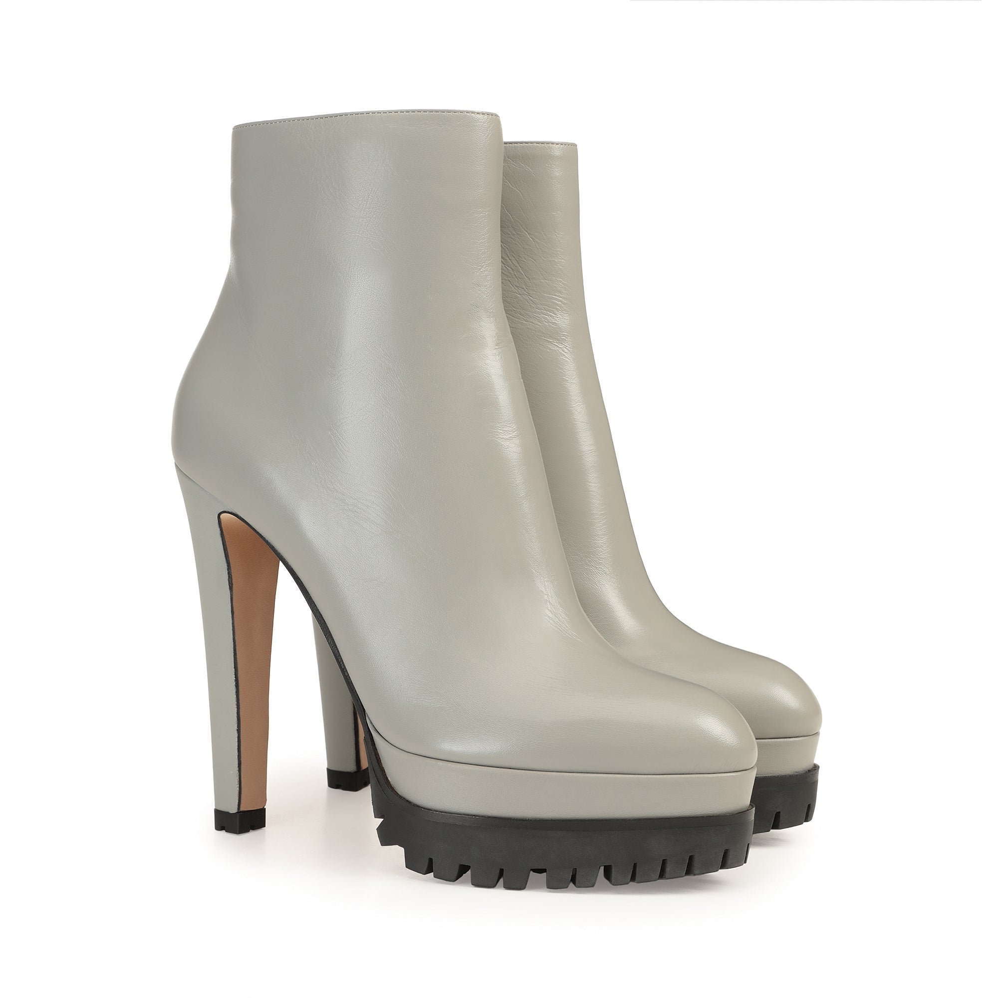 Bottines Shana 135 en cuir - Nebbia
