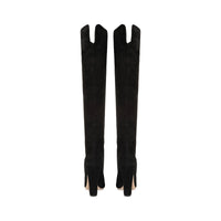 Cuissardes Scarlett 105 en daim - Nero