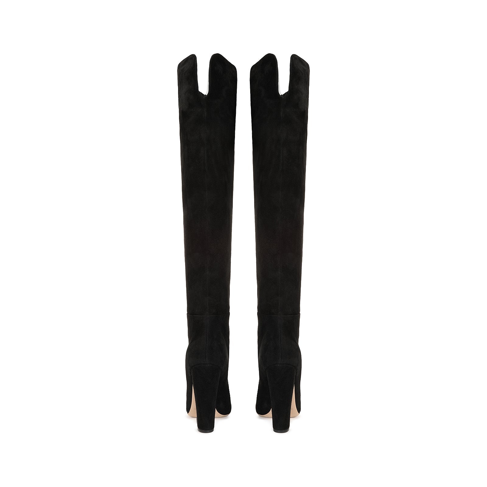 Cuissardes Scarlett 105 en daim - Nero