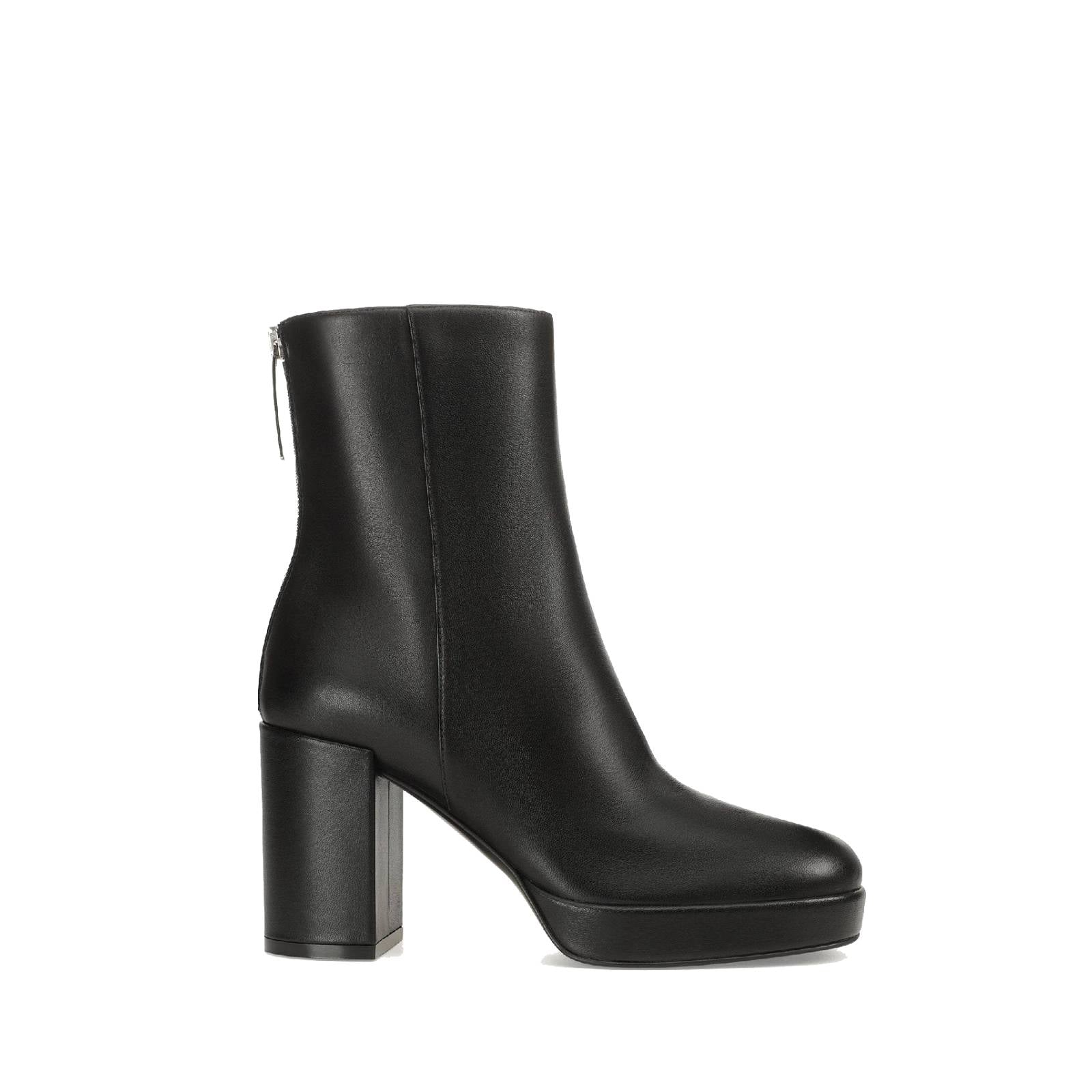 Bottines M. Fire 75 en cuir - Nero