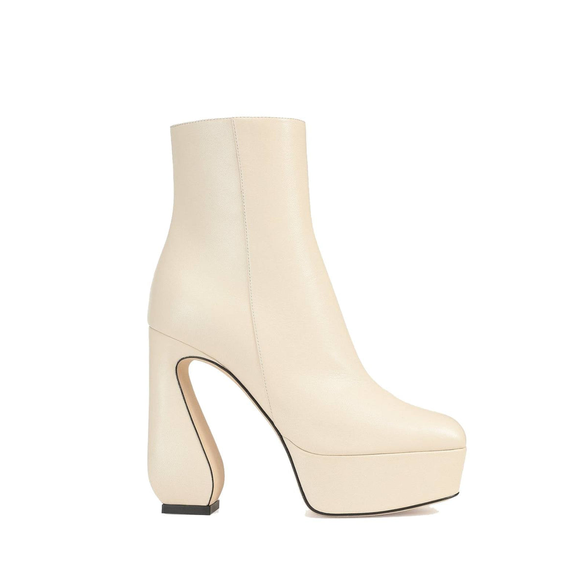 BOTTINES NAPPA ROUGES SOUPLES